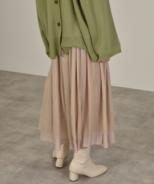 w closet（ダブルクローゼット）の「シャイニーサテン×チュール