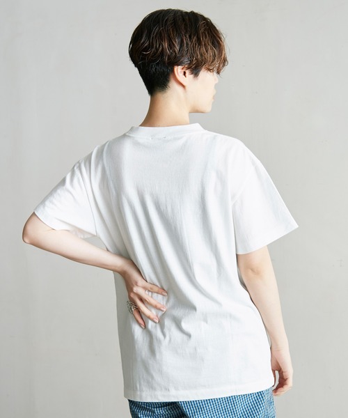 note et silence (ノートエシロンス)の「PARAISO ロゴT(Tシャツ/カットソー・レディース・ベージュ/チャコールグレー/ホワイト・FREE)」の17枚目の写真