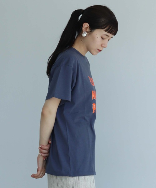 note et silence (ノートエシロンス)の「PARAISO ロゴT(Tシャツ/カットソー・レディース・ベージュ/チャコールグレー/ホワイト・FREE)」の20枚目の写真