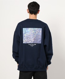 オーバーサイズプルオーバースウェット ビッグシルエットトレーナー