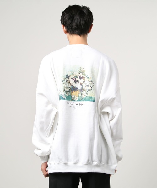 unrelaxing(アンリラクシング)の「オーバーサイズプルオーバースウェット ビッグシルエットトレーナー(スウェット・メンズ・ブルー系その他2/ピンク系その他4/ネイビー/グレー系その他2/グレー系その他/ライトピンク/ホワイト系その他3/レッド/レッド系その他4/レッド系その他7/ブルー系その他5/ブラック系その他3/ベージュ系その他4/ピンク系その他3/レッド系その他3/レッド系その他6/ブラック/パープル/レッド系その他2/ベージュ系その他2/ブルー系その他3/ピンク系その他/ブラック系その他/ホワイト系その他2/ブラック系その他4/パープル系その他2/ホワイト/グレー/ワイン/ホワイト系その他4/グレー系その他3/ブルー系その他/オレンジ/レッド系その他5/レッド系その他/ベージュ系その他3/ホワイト系その他/ピンク系その他2/グレー系その他4/ブラック系その他2/パープル系その他/オレンジ系その他4/パープル系その他4/パープル系その他3/オレンジ系その他/サックスブルー/オレンジ系その他3/ベージュ系その他/オレンジ系その他2/ベージュ・MEDIUM/LARGE/X-LARGE/SMALL)」の5枚目の写真