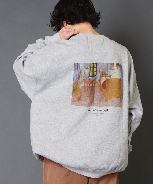 unrelaxing(アンリラクシング)の「オーバーサイズプルオーバースウェット ビッグシルエットトレーナー(スウェット・メンズ・ブルー系その他2/ピンク系その他4/ネイビー/グレー系その他2/グレー系その他/ライトピンク/ホワイト系その他3/レッド/レッド系その他4/レッド系その他7/ブルー系その他5/ブラック系その他3/ベージュ系その他4/ピンク系その他3/レッド系その他3/レッド系その他6/ブラック/パープル/レッド系その他2/ベージュ系その他2/ブルー系その他3/ピンク系その他/ブラック系その他/ホワイト系その他2/ブラック系その他4/パープル系その他2/ホワイト/グレー/ワイン/ホワイト系その他4/グレー系その他3/ブルー系その他/オレンジ/レッド系その他5/レッド系その他/ベージュ系その他3/ホワイト系その他/ピンク系その他2/グレー系その他4/ブラック系その他2/パープル系その他/オレンジ系その他4/パープル系その他4/パープル系その他3/オレンジ系その他/サックスブルー/オレンジ系その他3/ベージュ系その他/オレンジ系その他2/ベージュ・MEDIUM/LARGE/X-LARGE/SMALL)」の14枚目の写真