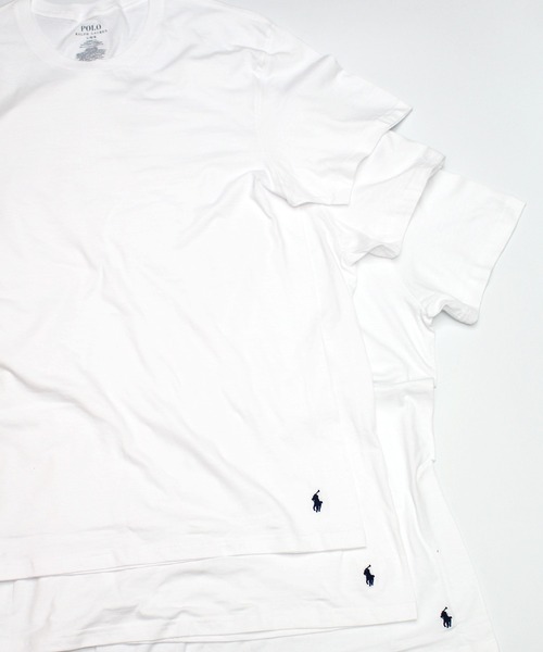 POLO RALPH LAUREN ロゴ クルーネック ベーシック 半袖 Tシャツ POLO RALPH LAUREN（ポロ ラルフ ローレン）の「【POLO RALPH