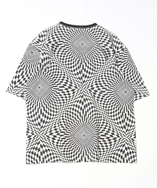 ALDIES（アールディーズ）の「Hallucination Big T / ハルチネイションビッグT（Tシャツ/カットソー・メンズ・ホワイト/パープル/グレー/ターコイズブルー・FREE）」の16枚目の写真