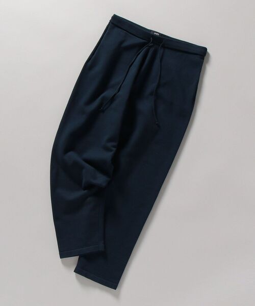 SHIPS（シップス）の「SHIPS:【洗える】TEXBRID(R) ダブルフェイス ニット パンツ（その他パンツ・メンズ・ブラック/ネイビー・SMALL/MEDIUM/LARGE）」の10枚目の写真