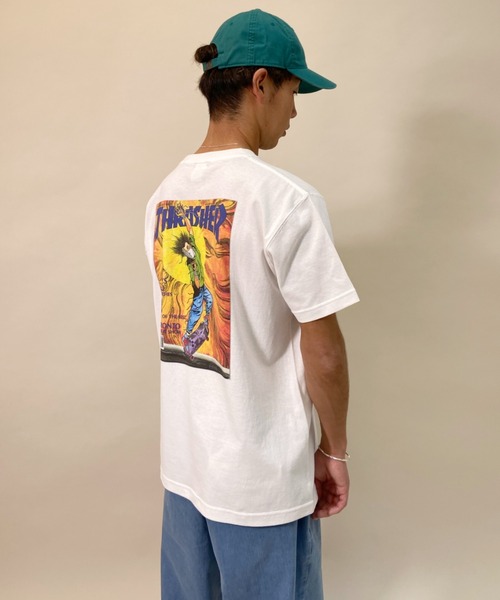 THRASHER(スラッシャー)の「【ムラサキスポーツ別注】THRASHER/スラッシャー ルーズシルエット バックプリントプリントTシャツ TH91281H SEP 87(Tシャツ/カットソー・メンズ・ホワイト/ブラック/グレー・XL/M/L)」の13枚目の写真
