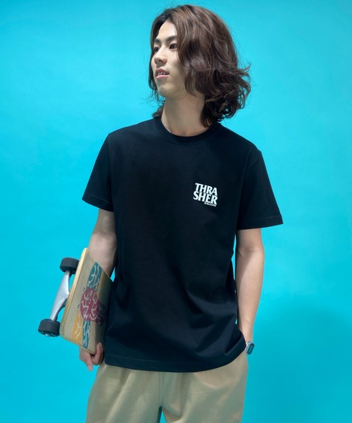 THRASHER(スラッシャー)の「【ムラサキスポーツ別注】THRASHER/スラッシャー ルーズシルエット バックプリントプリントTシャツ TH91281H SEP 87(Tシャツ/カットソー・メンズ・ホワイト/ブラック/グレー・XL/M/L)」の17枚目の写真