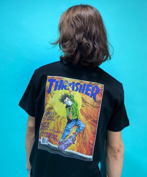 THRASHER(スラッシャー)の「【ムラサキスポーツ別注】THRASHER/スラッシャー ルーズシルエット バックプリントプリントTシャツ TH91281H SEP 87(Tシャツ/カットソー・メンズ・ホワイト/ブラック/グレー・XL/M/L)」の21枚目の写真