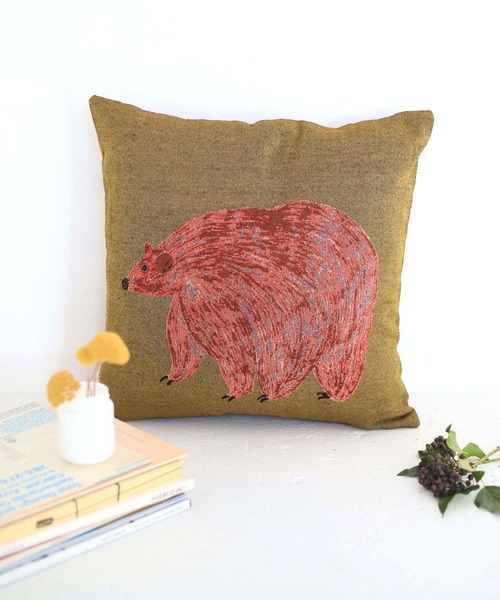 新品　松尾ミユキ　クッションカバー　45cm角　maron 猫　ねこ　ネコ 新品 松尾ミユキ クッションカバー 45cm角 maron 猫 ねこ ネコ 楽天