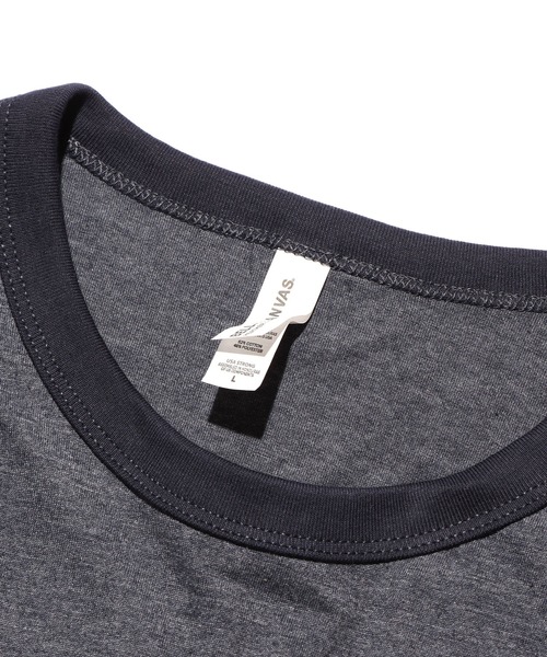 FedEX(フェデックス)の「FedEx/フェデックス FED Bella Canvas Mens Jersey Short Sleeve Ringer T/S 半袖Tシャツ リンガーTシャツ(Tシャツ/カットソー・メンズ・ネイビー・M/L/XL)」の4枚目の写真