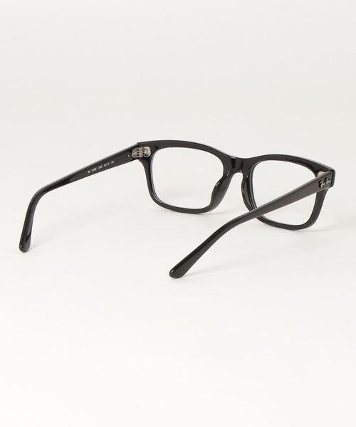 Ray-Ban(レイバン)の「Ray-Ban レイバン フレーム F5383F-2000 54サイズ ブラック/クリアレンズ(交換済み) 国内正規品(メガネ・メンズ・ブラック・ONE SIZE)」の5枚目の写真