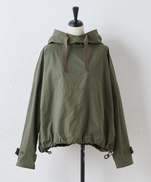 BEARDSLEY（ビアズリー）の「フードブルゾン（ブルゾン・レディース・ベージュ/カーキ・FREE）」の19枚目の写真