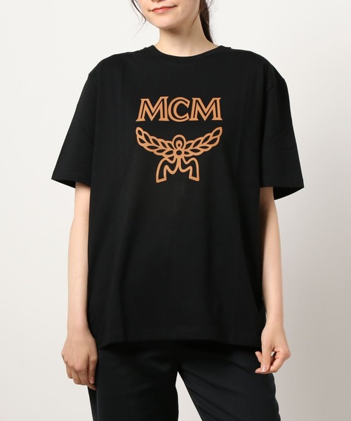 ★MCM(エム シー エム)女子Tシャツ MCM（エムシーエム）の「MCM/エムシーエム/クラシックロゴ T