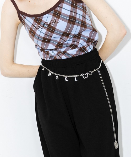 X-girl（エックスガール）の「ROMANTIC CHAIN BELT（ベルト・レディース・A/B・ONE SIZE）」の2枚目の写真