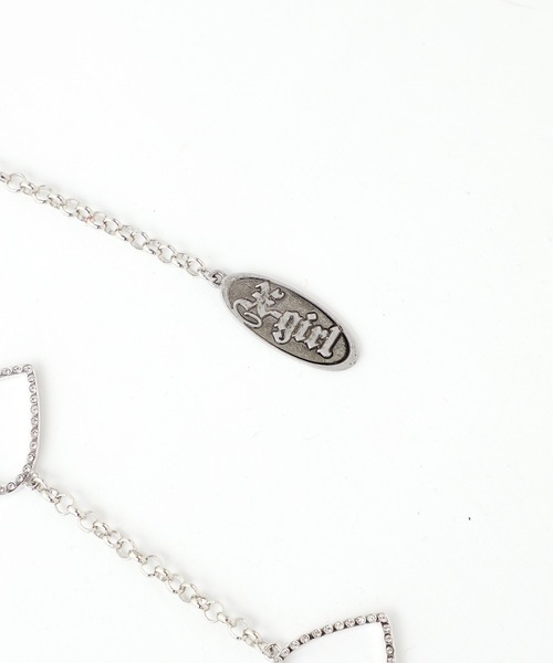 X-girl（エックスガール）の「ROMANTIC CHAIN BELT（ベルト・レディース・A/B・ONE SIZE）」の10枚目の写真