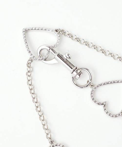 X-girl（エックスガール）の「ROMANTIC CHAIN BELT（ベルト・レディース・A/B・ONE SIZE）」の5枚目の写真