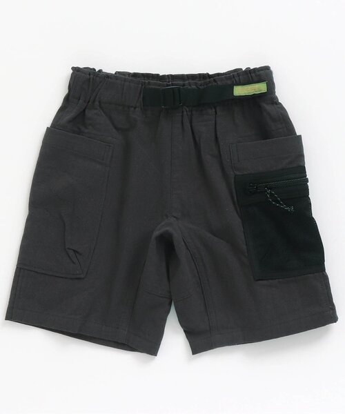 BREEZE（ブリーズ）の「サファリハーフパンツ 5分丈（その他パンツ・キッズ・ベージュ/チャコール/カーキ・90/100/110/120/130/140/150）」の2枚目の写真