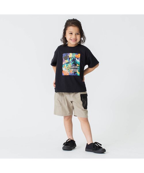 BREEZE（ブリーズ）の「サファリハーフパンツ 5分丈（その他パンツ・キッズ・ベージュ/チャコール/カーキ・90/100/110/120/130/140/150）」の7枚目の写真