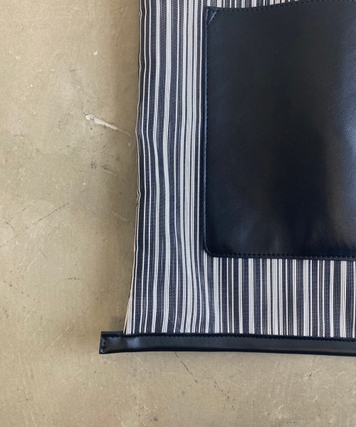 Aunt Marie's（アントマリーズ）の「シアーストライプパイピングトート / ショルダーバッグ（トートバッグ・レディース・ブラック/ブラウン/その他・FREE）」の7枚目の写真