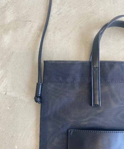 Aunt Marie's（アントマリーズ）の「シアーストライプパイピングトート / ショルダーバッグ（トートバッグ・レディース・ブラック/ブラウン/その他・FREE）」の9枚目の写真