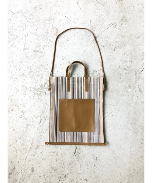 Aunt Marie's（アントマリーズ）の「シアーストライプパイピングトート / ショルダーバッグ（トートバッグ・レディース・ブラック/ブラウン/その他・FREE）」の13枚目の写真