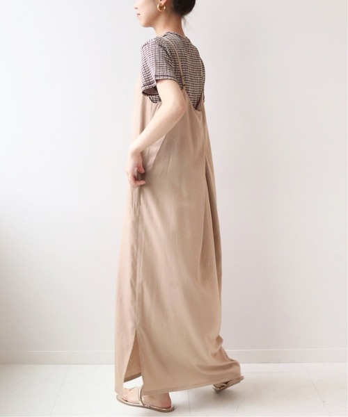 JOURNAL STANDARD relume（ジャーナルスタンダード　レリューム）の「クレープカールマイヤークルーネックTシャツ◆（Tシャツ/カットソー・レディース・ブルー/ブラウン/グリーン・FREE）」の5枚目の写真