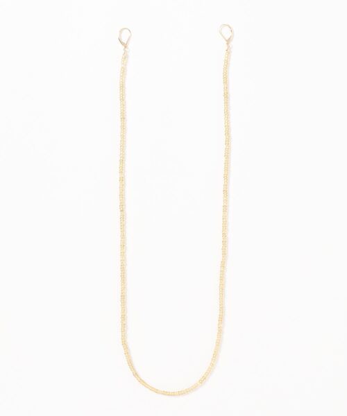 ROPE' PICNIC（ロペピクニック）の「メタルカラービーズマスクチェーンネックレス（ネックレス・レディース・シルバー/ゴールド・FREE）」の8枚目の写真