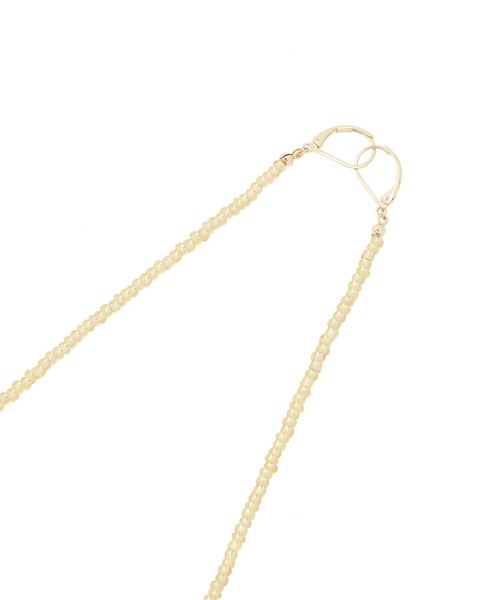 ROPE' PICNIC（ロペピクニック）の「メタルカラービーズマスクチェーンネックレス（ネックレス・レディース・シルバー/ゴールド・FREE）」の4枚目の写真