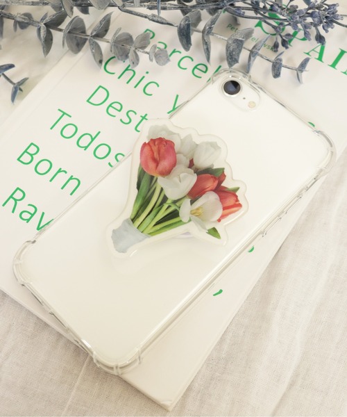 emesuelee（エメスーリー）の「バリエーションスマホリング 便利 韓国 可愛い（スマホグッズ・レディース・D/A/F/E/H/J/I/B/K/C/G/L/R/S/T/U/V/W/X/Y/Z/Q/P/O/N/M/ホワイト/パープル/ホワイト系3/ホワイト系2/ホワイト系1/ピンク/ピンク系1/イエロー/ピンク系3/ピンク系2/ブラウン系2/ブラウン・フリー）」の5枚目の写真