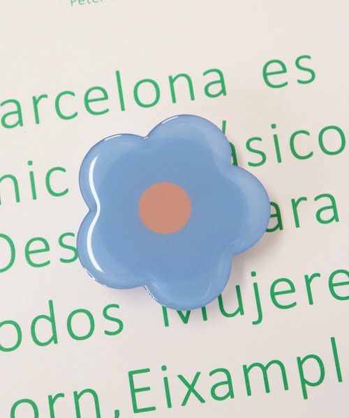 emesuelee（エメスーリー）の「バリエーションスマホリング 便利 韓国 可愛い（スマホグッズ・レディース・D/A/F/E/H/J/I/B/K/C/G/L/R/S/T/U/V/W/X/Y/Z/Q/P/O/N/M/ホワイト/パープル/ホワイト系3/ホワイト系2/ホワイト系1/ピンク/ピンク系1/イエロー/ピンク系3/ピンク系2/ブラウン系2/ブラウン・フリー）」の2枚目の写真