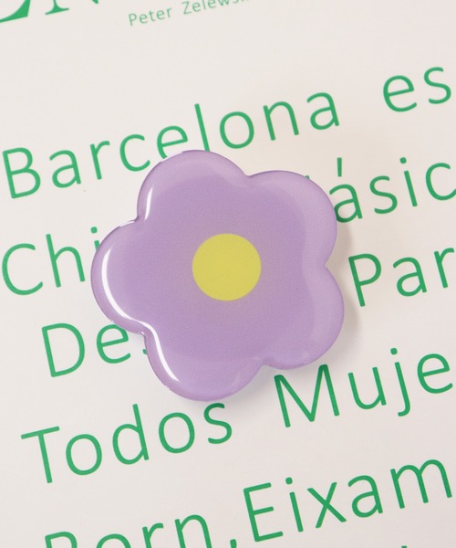 emesuelee（エメスーリー）の「バリエーションスマホリング 便利 韓国 可愛い（スマホグッズ・レディース・D/A/F/E/H/J/I/B/K/C/G/L/R/S/T/U/V/W/X/Y/Z/Q/P/O/N/M/ホワイト/パープル/ホワイト系3/ホワイト系2/ホワイト系1/ピンク/ピンク系1/イエロー/ピンク系3/ピンク系2/ブラウン系2/ブラウン・フリー）」の16枚目の写真