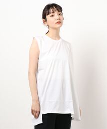 DouDou | イレギュラーヘムタンク(Tシャツ/カットソー)