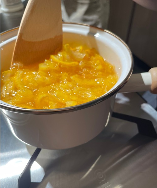 TIMELESS COMFORT（タイムレスコンフォート）の「”富士琺瑯”×Homeland　琺瑯片手鍋　14cm（鍋/フライパン・レディース・グレー/アイボリー・ONE SIZE）」の7枚目の写真