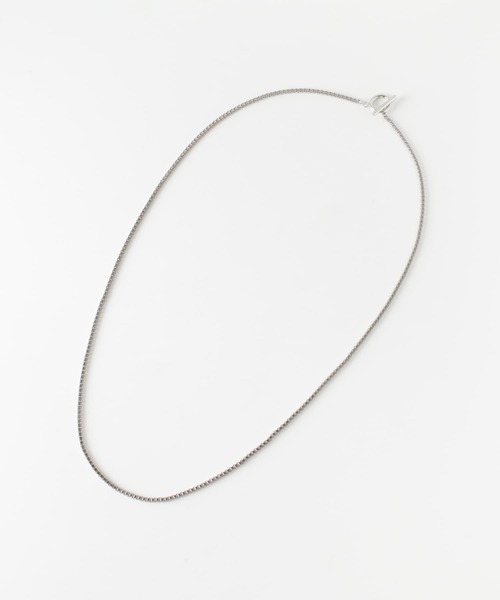 URBAN RESEARCH(アーバンリサーチ)の「URBAN RESEARCH iD SQUAREチェーンネックレス(ネックレス・メンズ・シルバー・FREE)」の5枚目の写真