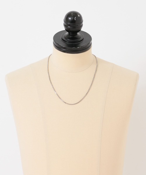 URBAN RESEARCH(アーバンリサーチ)の「URBAN RESEARCH iD SQUAREチェーンネックレス(ネックレス・メンズ・シルバー・FREE)」の6枚目の写真