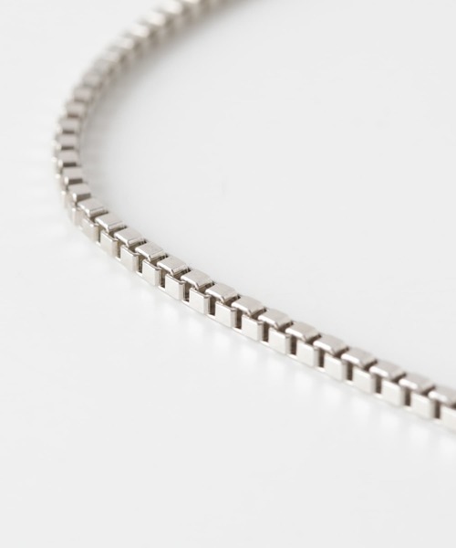 URBAN RESEARCH(アーバンリサーチ)の「URBAN RESEARCH iD SQUAREチェーンネックレス(ネックレス・メンズ・シルバー・FREE)」の8枚目の写真