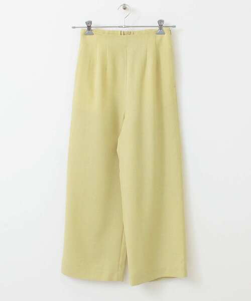 UR Lab.（アーバンリサーチラボ）の「リネンライクタックパンツ（その他パンツ・レディース・グレー/ミント/ブラウン/イエロー・FREE）」の8枚目の写真