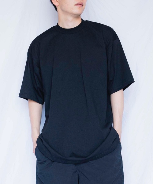 PRO CLUB (プロクラブ)の「Pro Club プロクラブ/6.5oz ヘビーウェイトクルーネックTシャツ (ユニセックス)(Tシャツ/カットソー・メンズ・ホワイト/ブラック/マスタード/ブラウン・SMALL/LARGE/XXX-LARGE/MEDIUM/XX-LARGE/X-LARGE)」の8枚目の写真