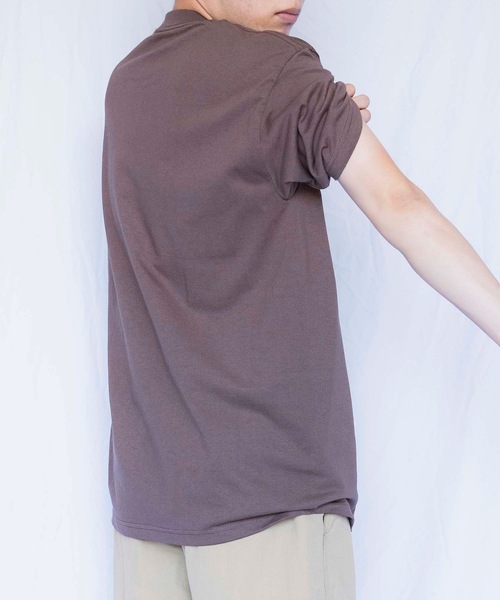 PRO CLUB (プロクラブ)の「Pro Club プロクラブ/6.5oz ヘビーウェイトクルーネックTシャツ (ユニセックス)(Tシャツ/カットソー・メンズ・ホワイト/ブラック/マスタード/ブラウン・SMALL/LARGE/XXX-LARGE/MEDIUM/XX-LARGE/X-LARGE)」の15枚目の写真