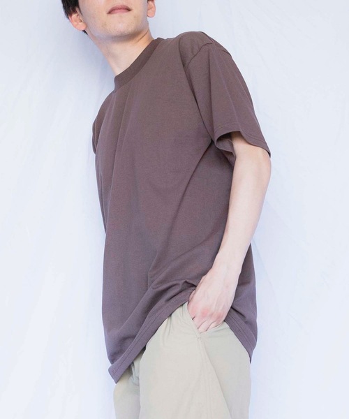 PRO CLUB (プロクラブ)の「Pro Club プロクラブ/6.5oz ヘビーウェイトクルーネックTシャツ (ユニセックス)(Tシャツ/カットソー・メンズ・ホワイト/ブラック/マスタード/ブラウン・SMALL/LARGE/XXX-LARGE/MEDIUM/XX-LARGE/X-LARGE)」の17枚目の写真