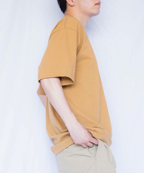 PRO CLUB (プロクラブ)の「Pro Club プロクラブ/6.5oz ヘビーウェイトクルーネックTシャツ (ユニセックス)(Tシャツ/カットソー・メンズ・ホワイト/ブラック/マスタード/ブラウン・SMALL/LARGE/XXX-LARGE/MEDIUM/XX-LARGE/X-LARGE)」の12枚目の写真