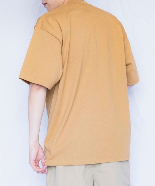 PRO CLUB (プロクラブ)の「Pro Club プロクラブ/6.5oz ヘビーウェイトクルーネックTシャツ (ユニセックス)(Tシャツ/カットソー・メンズ・ホワイト/ブラック/マスタード/ブラウン・SMALL/LARGE/XXX-LARGE/MEDIUM/XX-LARGE/X-LARGE)」の14枚目の写真