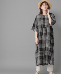 studio CLIP | 《Natural by studio CLIP》リラックスギャザーワンピース(ワンピース)