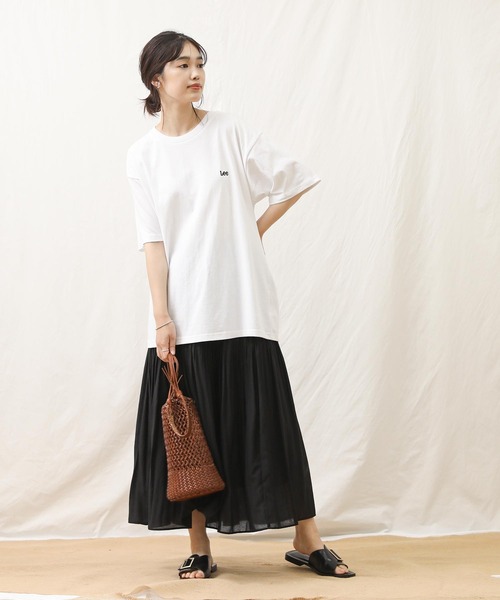Lee（リー）の「ＬｅｅＢＣプリントＴｅｅ（Tシャツ/カットソー・レディース・オフホワイト/ブラック・M）」の13枚目の写真