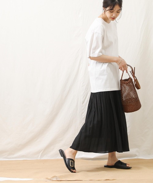 Lee（リー）の「ＬｅｅＢＣプリントＴｅｅ（Tシャツ/カットソー・レディース・オフホワイト/ブラック・M）」の14枚目の写真