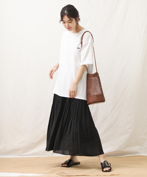 Lee（リー）の「ＬｅｅＢＣプリントＴｅｅ（Tシャツ/カットソー・レディース・オフホワイト/ブラック・M）」の17枚目の写真