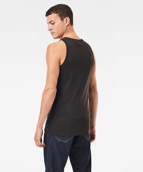 送料込★G-Star★Base ノースリーブTシャツ 2 ユニット セール】BASE TANK TOP 2-PACK/2枚組（タンクトップ）｜G-STAR