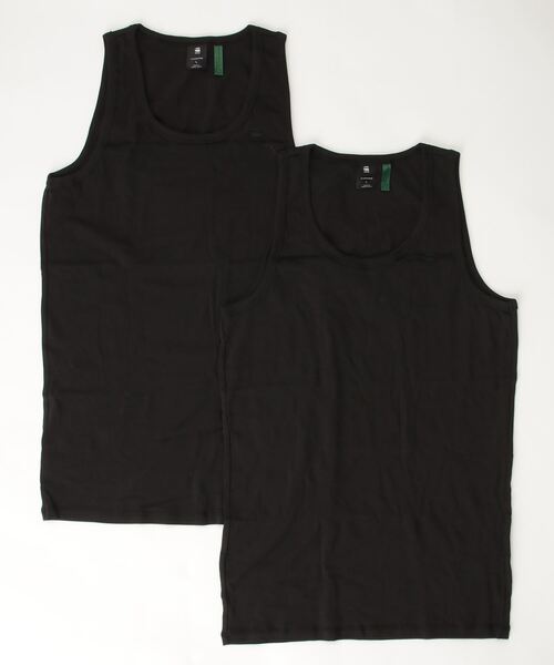 セール】BASE TANK TOP 2-PACK/2枚組（タンクトップ）｜G-STAR