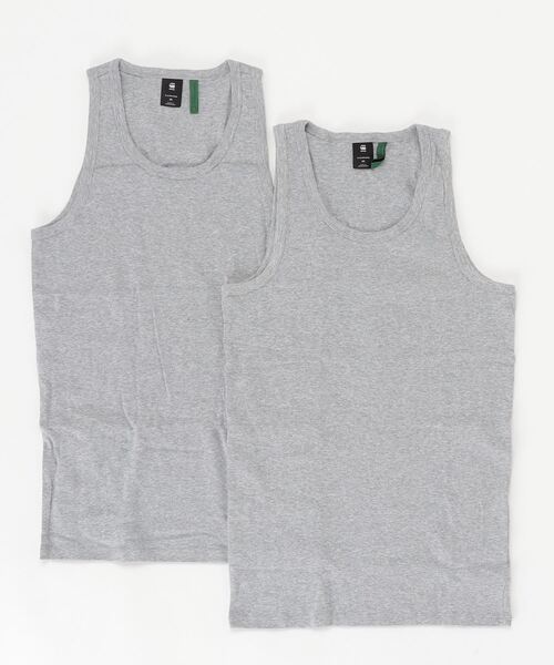 送料込★G-Star★Base ノースリーブTシャツ 2 ユニット G-STAR RAW タンクトップ BASE TANK TOP 2-PACK/2枚組 メンズ