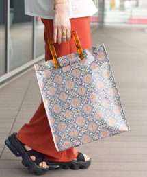 Ray BEAMS | Casselini × Ray BEAMS / 別注 テキスタイル トートバッグ(トートバッグ)